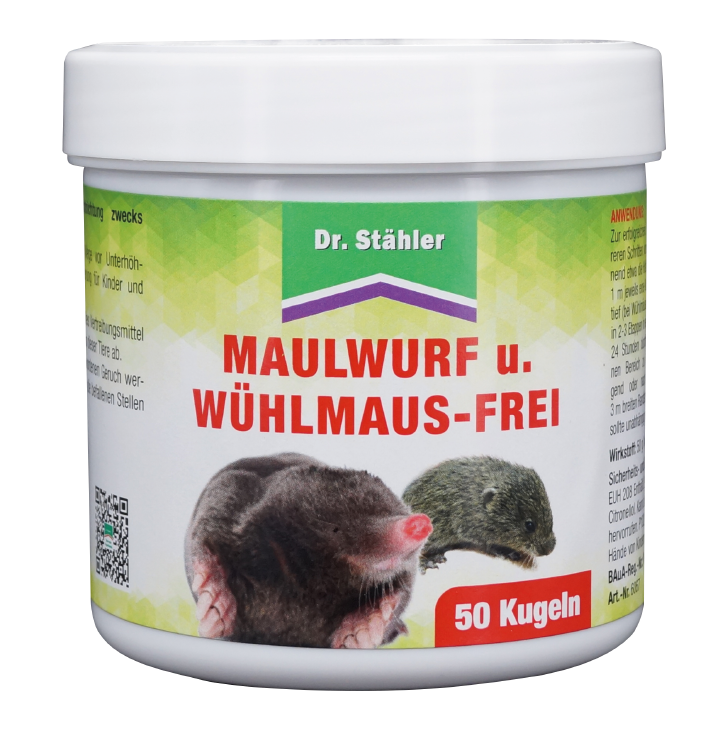 Dr. Stähler Garten-Apotheke Maulwurf- und Wühlmaus-Frei